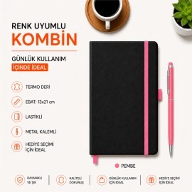 Kişiye Özel Defter Kalem Seti - 113P