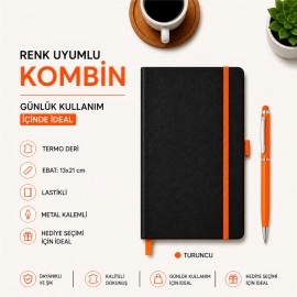 Kişiye Özel Defter Kalem Seti - 113T