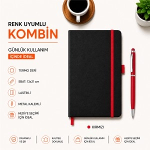 Kişiye Özel Defter Kalem Seti - 113K