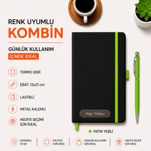 Kişiye Özel Defter Kalem Seti - 113Y